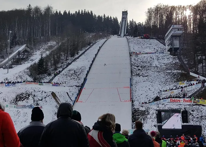 アパート Am Kirchberg Kurort Steinbach-Hallenberg